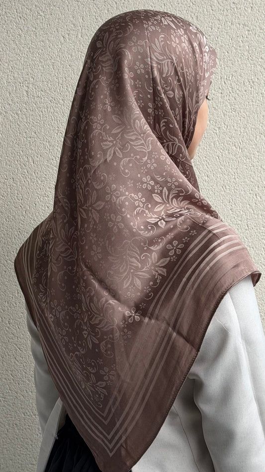 Voile carré - taupe