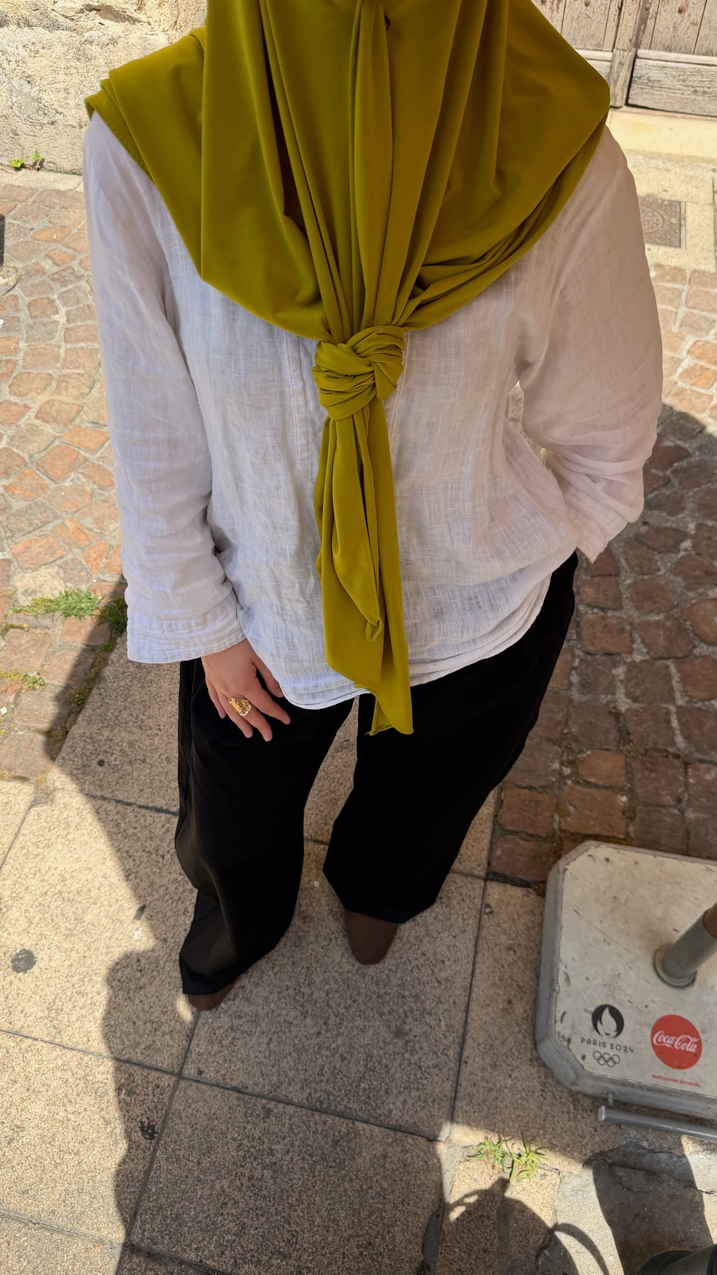 Voile Triangle - Vert Olive